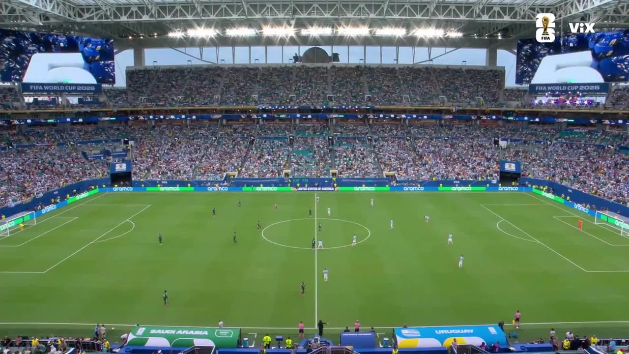 ¡En vivo! Arabia Saudita vs Uruguay, Copa Mundial de la FIFA 2026 ¡Aquí!