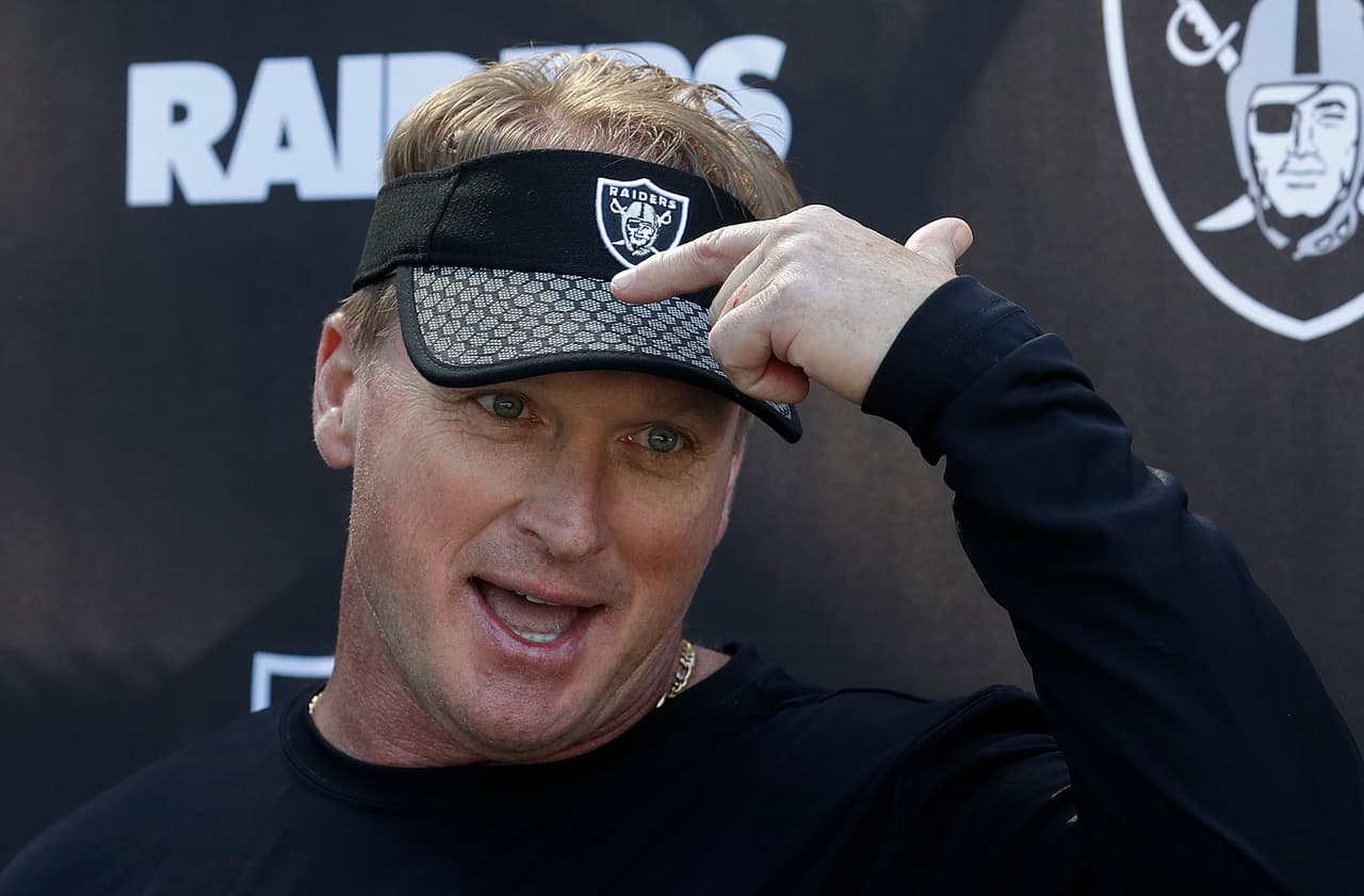 Jon Gruden: “La defensa de Raiders no fue buena el año pasado, pero mejorará en 2018”