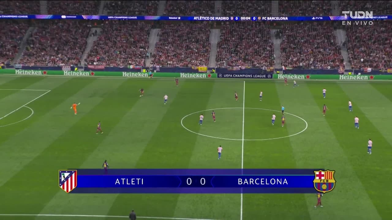 EN VIVO l Atlético de Madrid vs. Barcelona de la Champions League AQUÍ