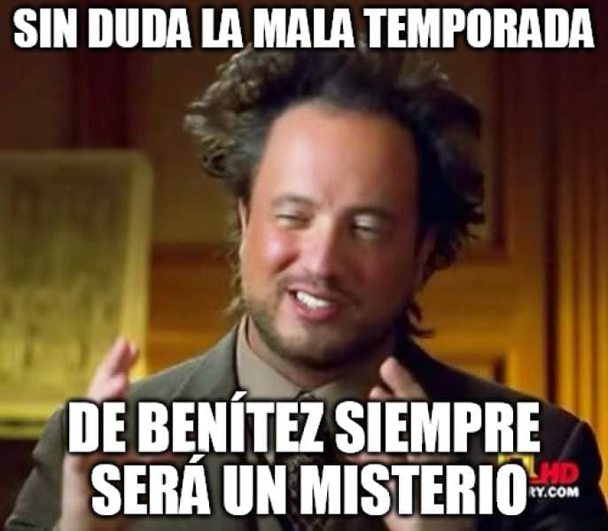 Los memes del despido de Rafa Benítez