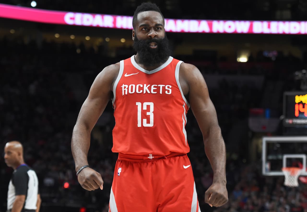 Harden y Rockets cortan racha ganadora de Trail Blazers 
