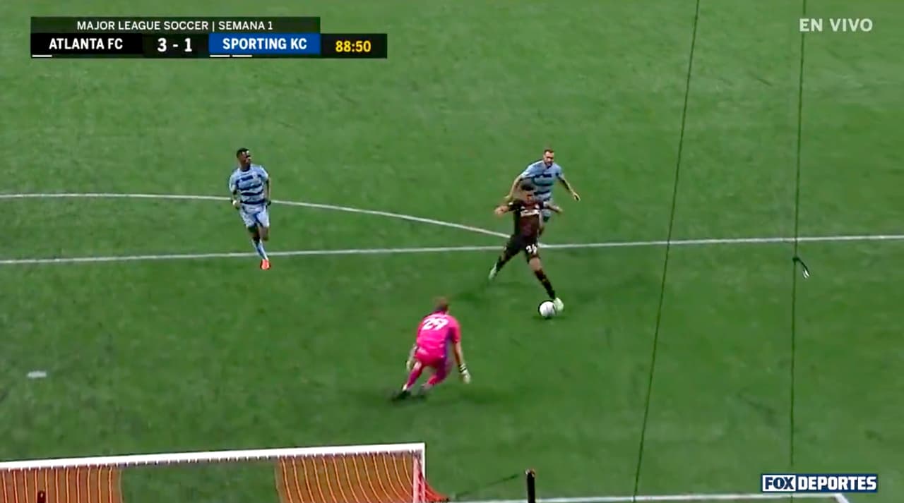 Marcelino Moreno pone un mágico pase y Caleb Wiley sella la victoria de Atlanta