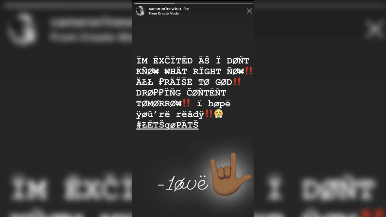 El acuerdo entre Cam y New England generó mucha expectativa en el mundo en la NFL.