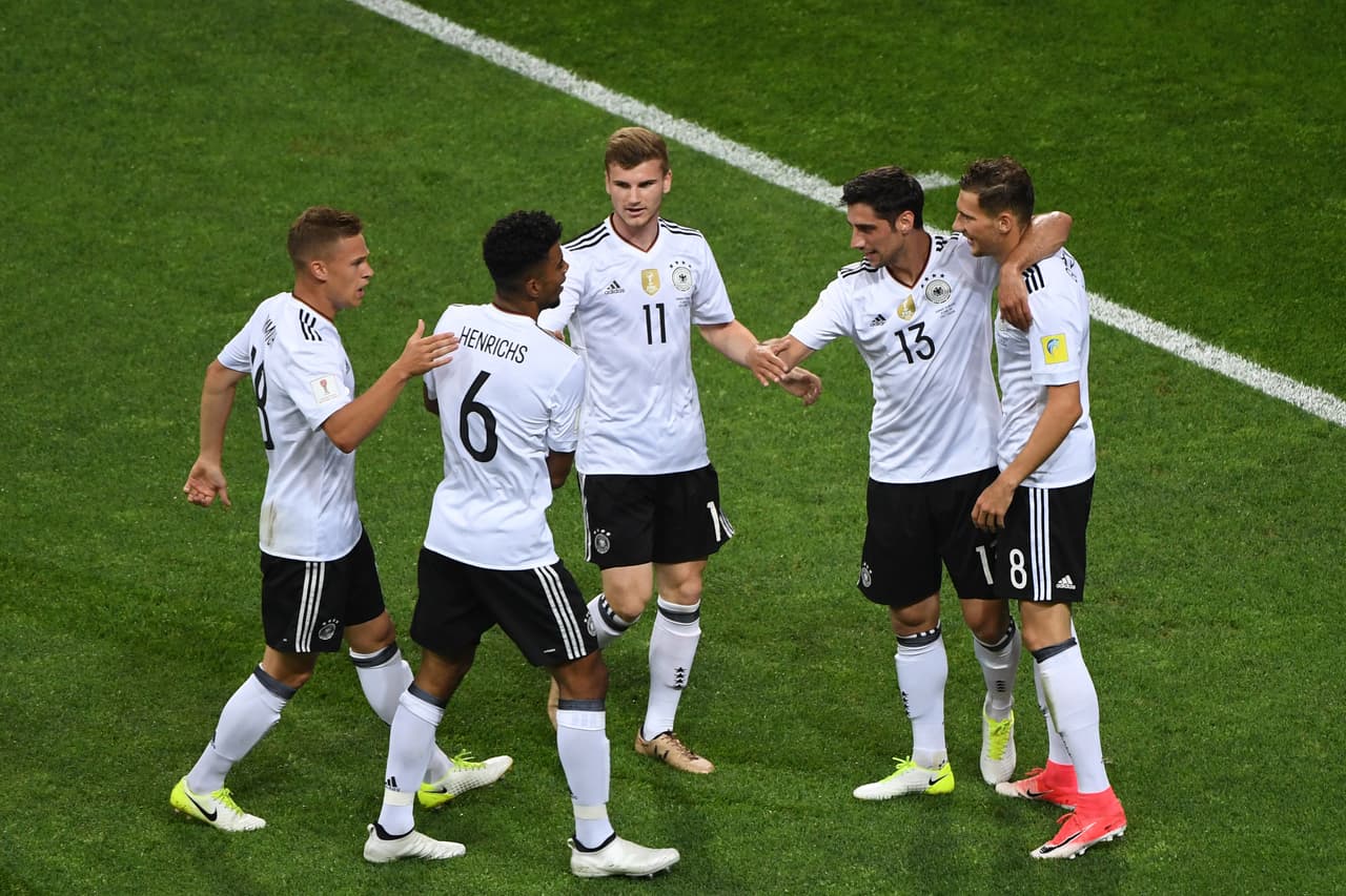 Alemania llegó al torneo con un equipo sustituto, diferente al del Mundial, denominado por algunos 'Baby Alemania'.