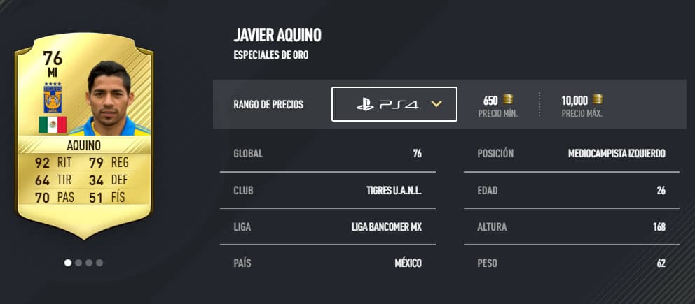 15.- Javier Aquino | Tigres