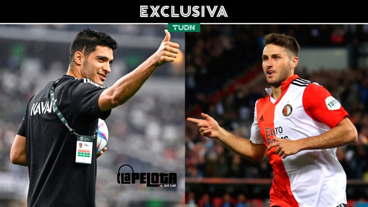 Raúl Jiménez elogia a 'Santi' Giménez por su gran momento con el Feyenoord