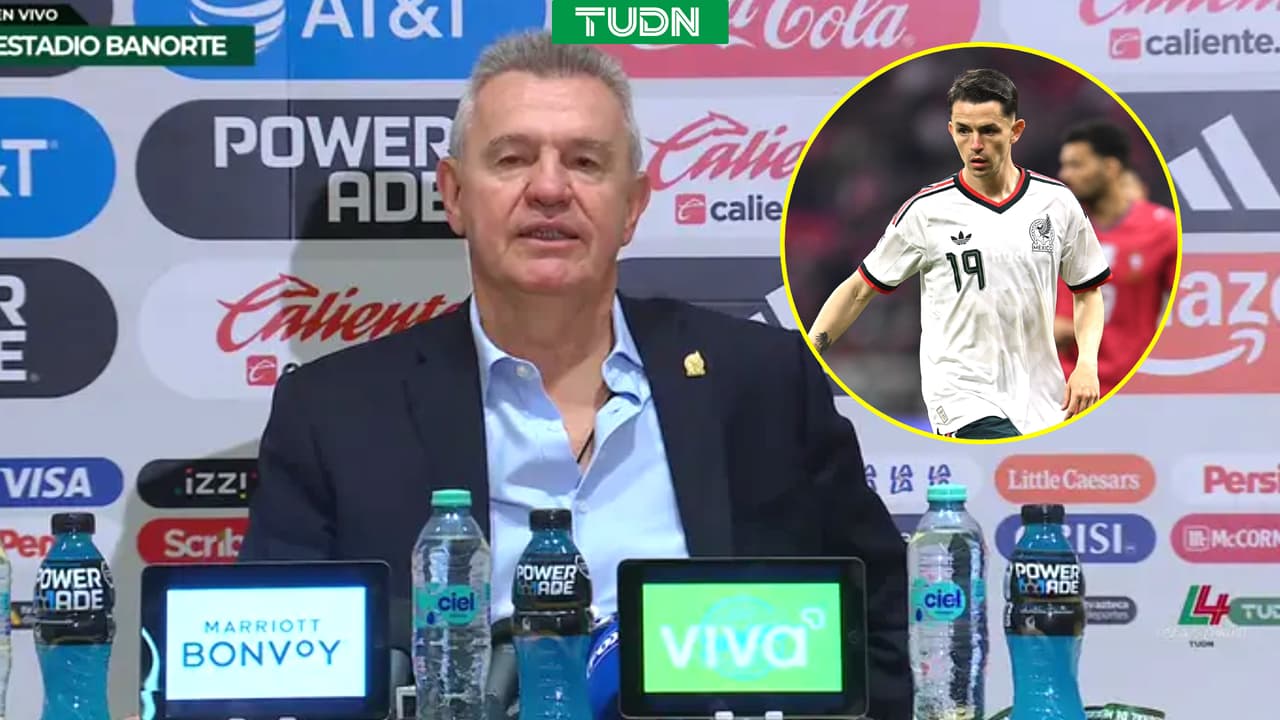 Javier Aguirre aplaude el debut de Fidalgo con Selección Mexicana: "Me gustó su personalidad"