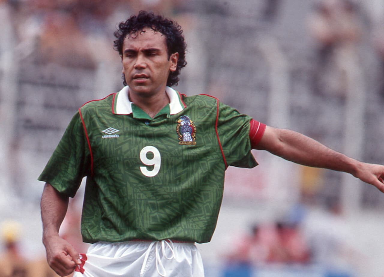 Sánchez fue una de las figuras de México y, además de ser ídolo, fue dos veces mundialista, anotando un gol en 1986, la que fue la mejor participación del 'Tri' en un Mundial hasta ahora.