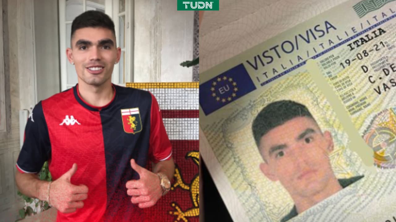 Johan Vásquez presume visa de trabajo; ya puede jugar con el Genoa