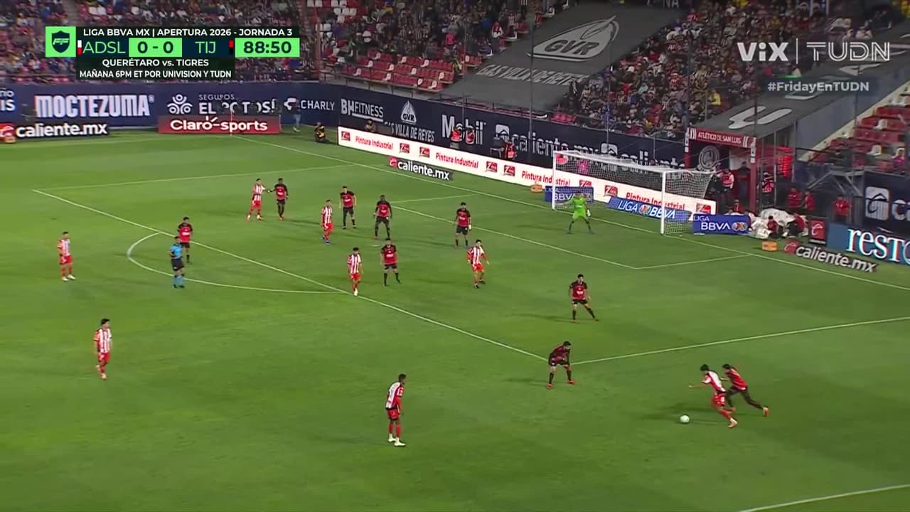 ¡Toño no permite el gol! Atlético de San Luis sigue tocando la puerta