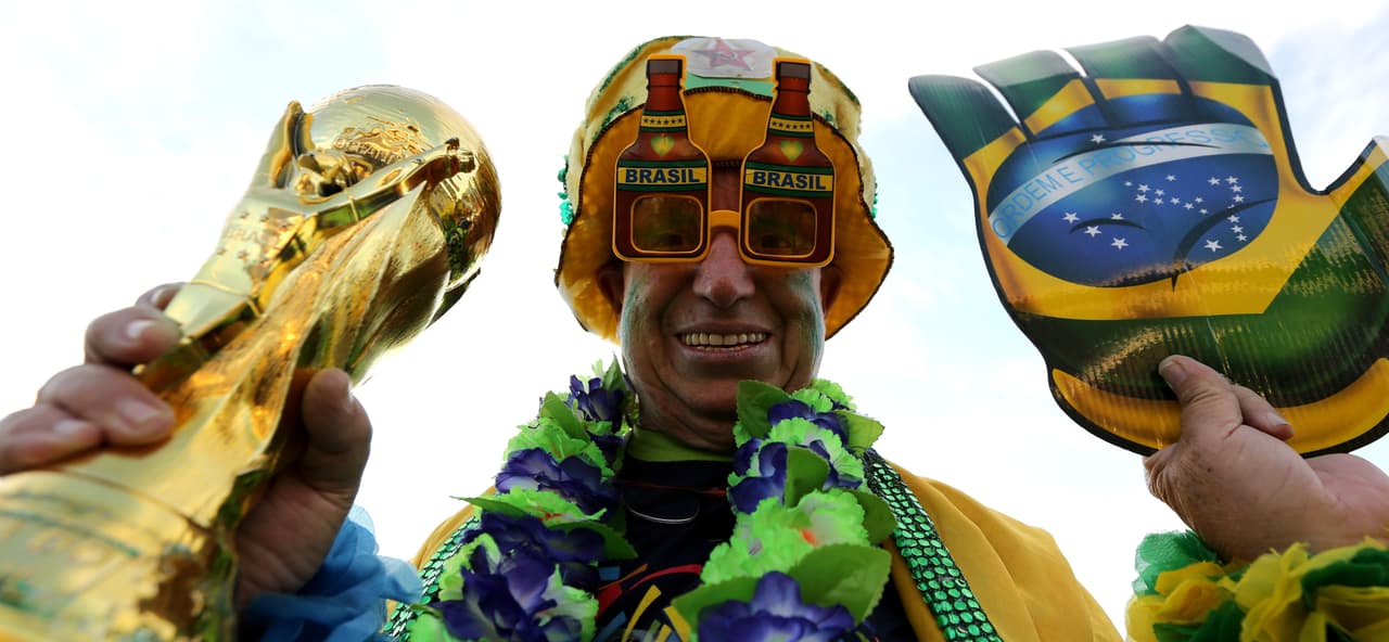 La alegría, el colorido y toda la fiesta de los fanáticos hacen parte del duelo de cuartos de final entre Brasil y Bélgica en Kazán, para conocer el segundo semifinalista del Mundial de Rusia 2018.
