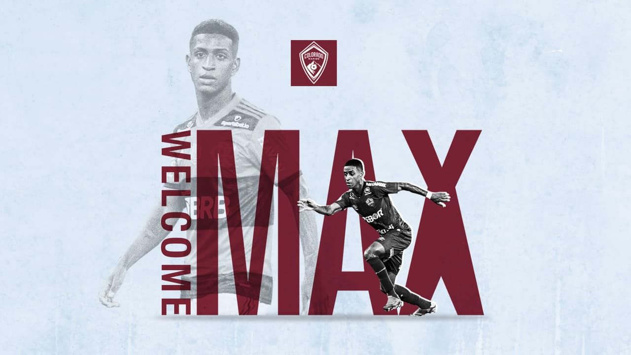 Colorado Rapids anuncia el fichaje de Max Alves, del Flamengo