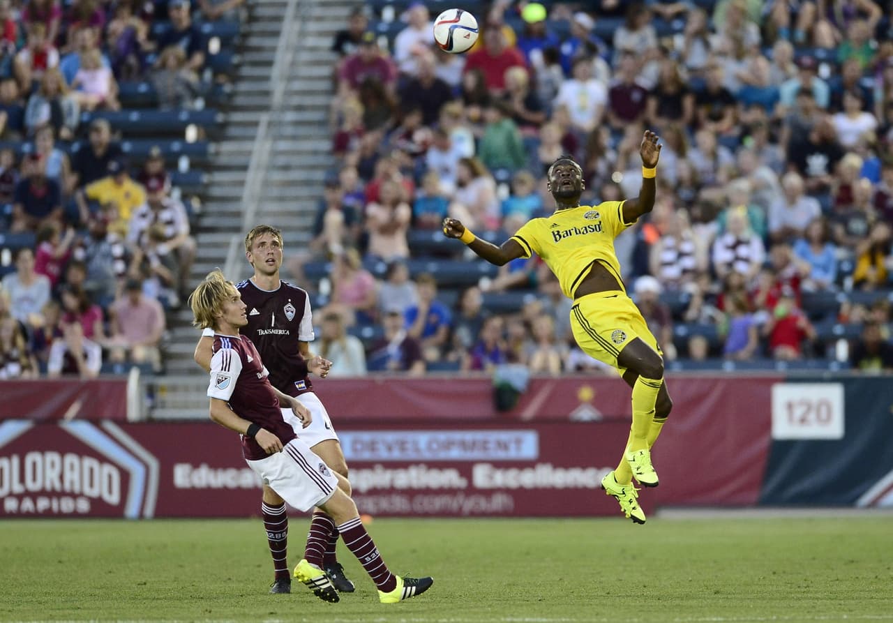 Kai Kamara. El punta africano convirtió dos goles para el triunfo sobre Colorado Rapids y reclama su lugar al tope de la tabla de artilleros.