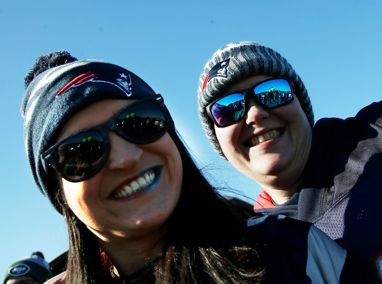 Todo son sonrisas en New England luego que los Patriots aseguraran descanso en la primera semana de Postemporada.