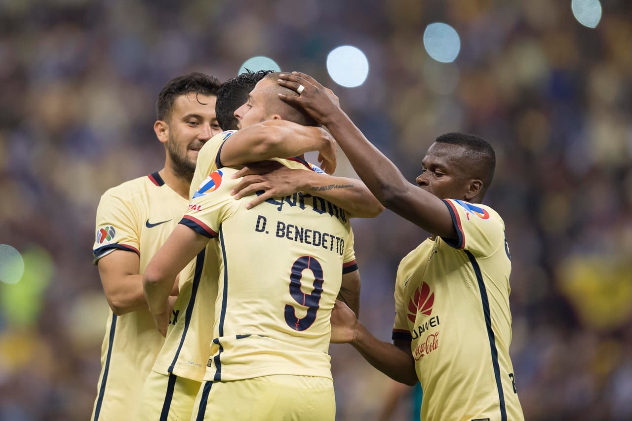 América demostró su capacidad de respuesta y logró dar la vuelta al marcador para casi poner un pie en semifinales al vencer 4-1 a León