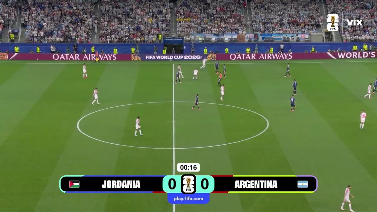 ¡Rueda el balón! Jordania y Argentina, listos para el duelo