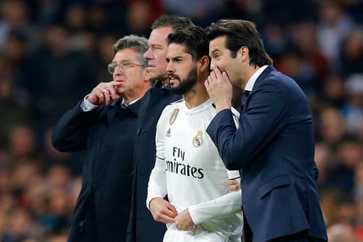 Isco no ha tenido protagonismo bajo el mando de Solari.