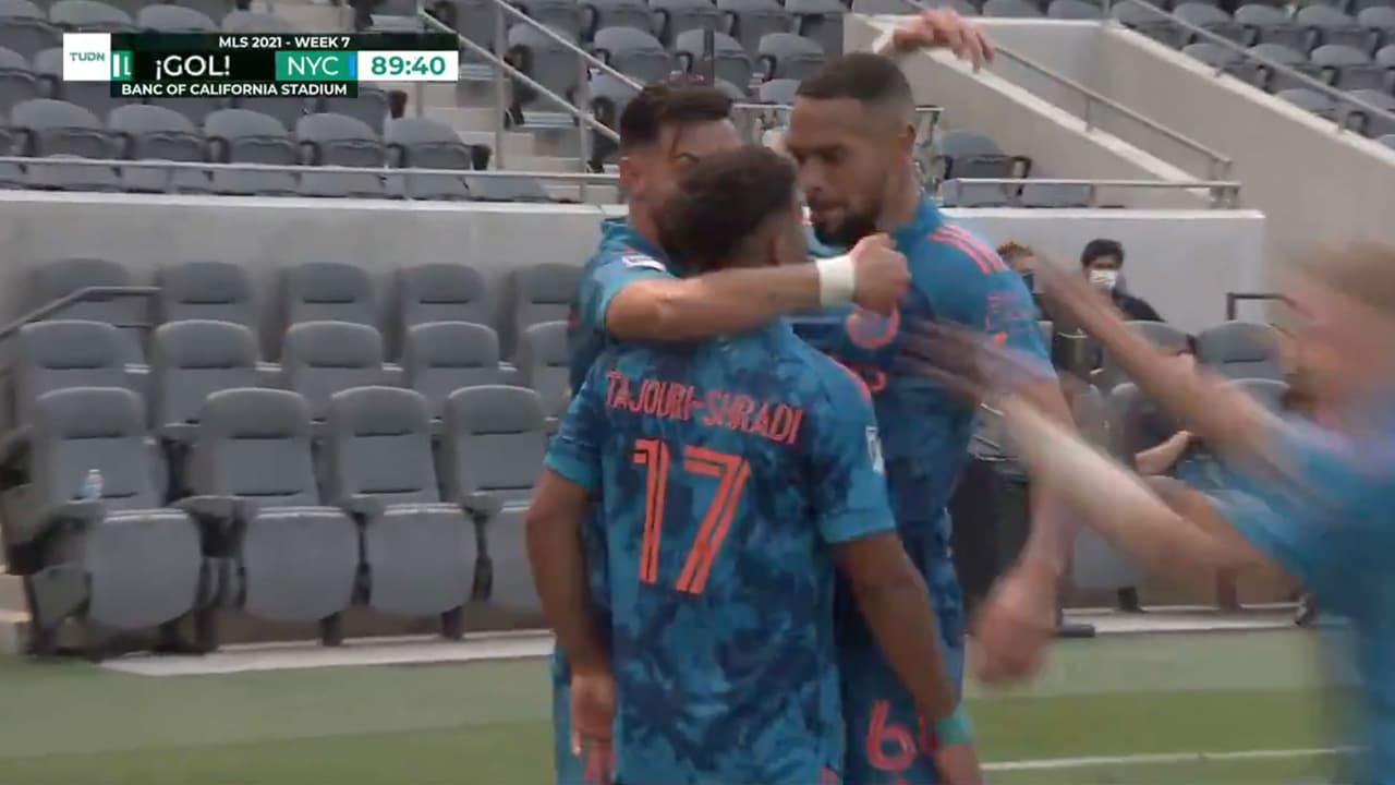 Se duermen y NY City remontó a LAFC sobre el final