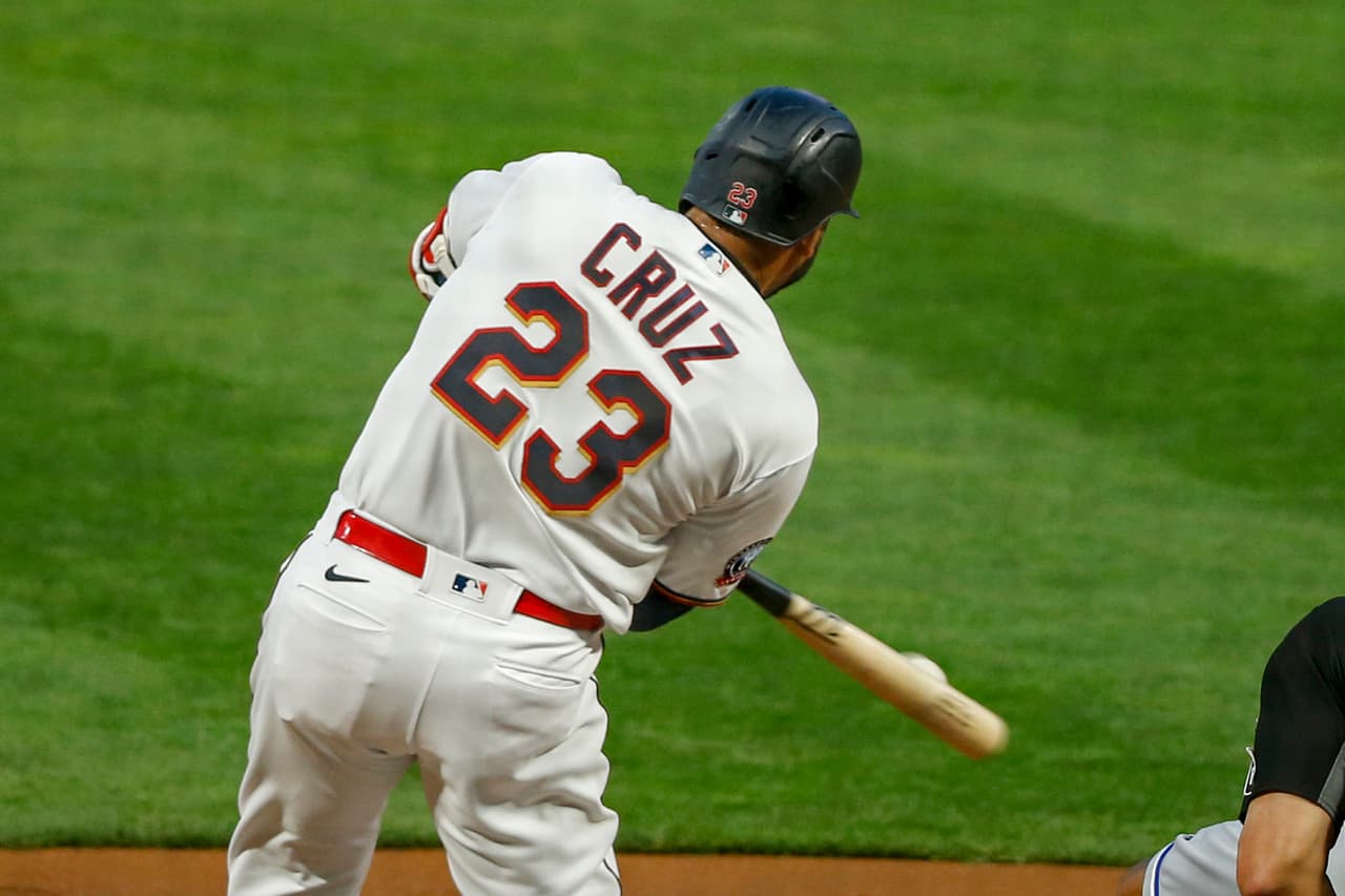 7. Nelson Cruz - Minnesota Twins, .330.