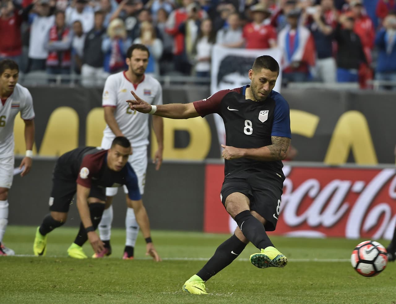Clint Dempsey es el segundo en la lista de goleadores de todos los tiempos de la selección estadounidense.