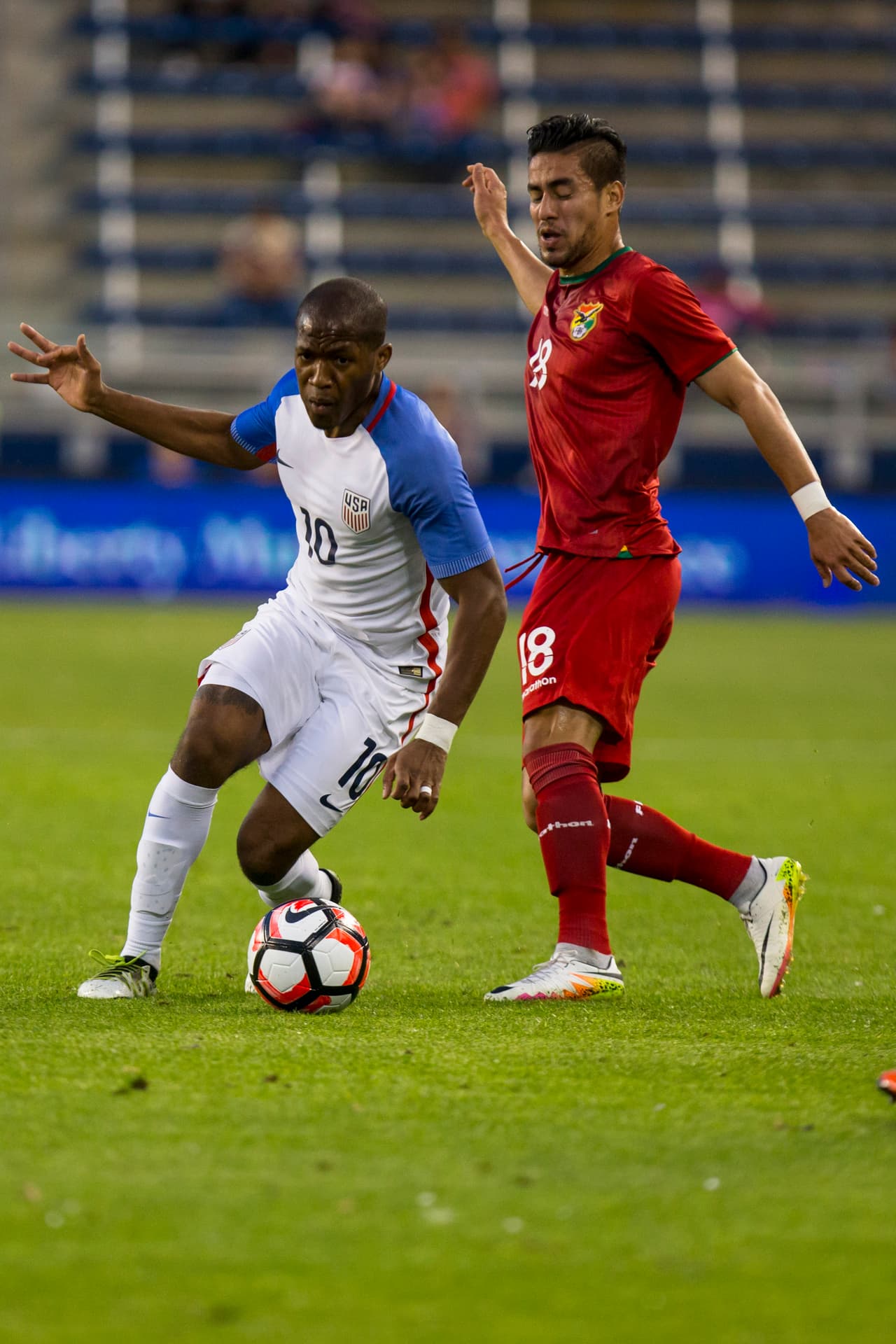Recientemente naturalizado y seleccionado, Darlington Nagbe todavía no ha hecho aparición como titular para Las Barras y Las Estrellas.