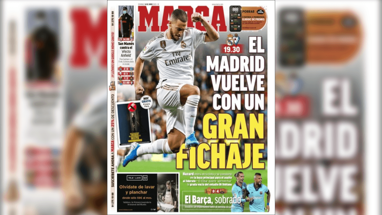 Los periódicos en Europa vuelven a mostrar en la primera plana a las figuras que llenan de alegría, emoción y pintan sonrisas en los rostros de los aficionados semana a semana.