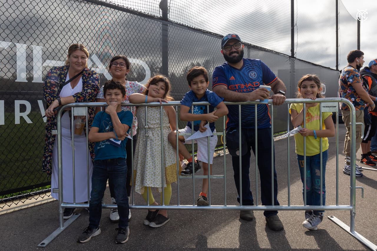 La familia de NYCFC pasó un gran día junto a su equipo.