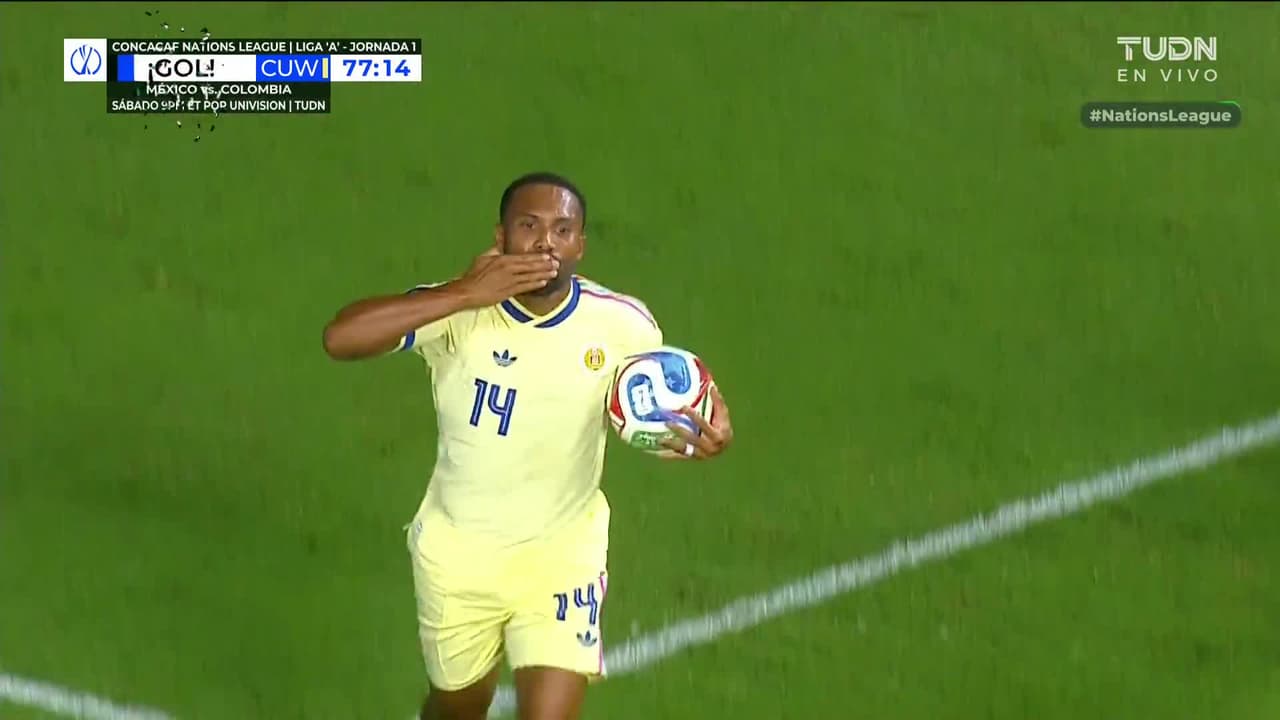 ¡Gol de Curazao! La Ola Azul le está empatando el partido a Costa Rica
