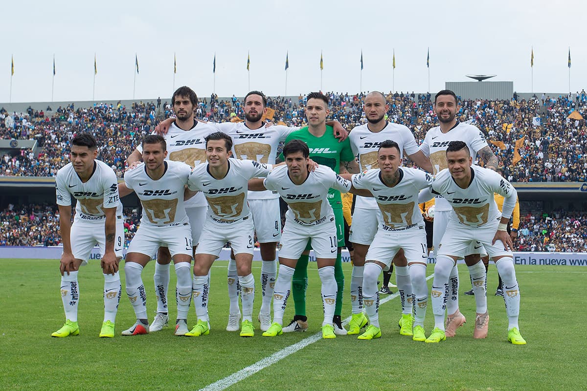 Ciudad de México, 4 de noviembre de 2018. , durante el partido de la jornada 15 del torneo Apertura 2018 de la Liga Bancomer MX, entre los Pumas de la UNAM y la Máquina Celeste del Cruz Azul, celebrado en el estadio Azteca. Foto: Imago7/Agustín Cuevas