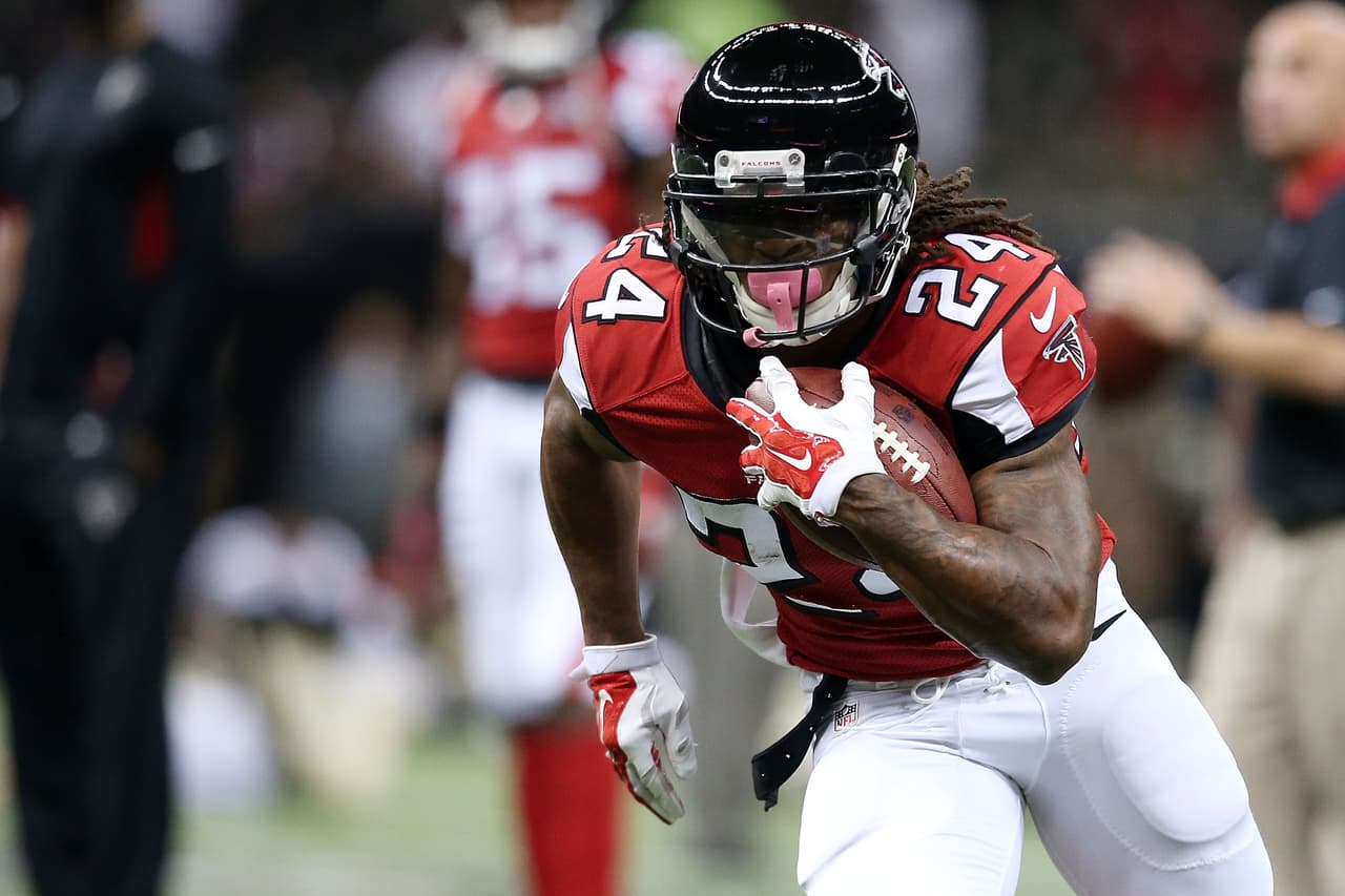 Jugador Ofensivo del Mes de Octubre NFC: RB Devonta Freeman, Atlanta Falcons.