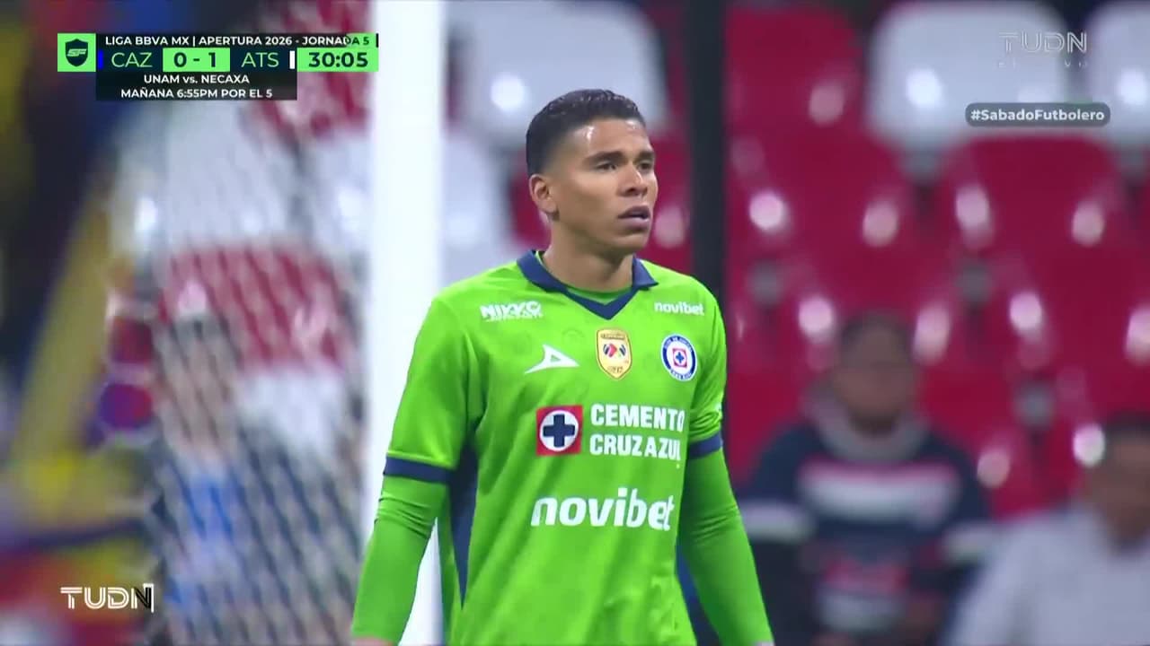 ¡El golazo de Atlas al Cruz Azul que sorprende con polémico festejo!