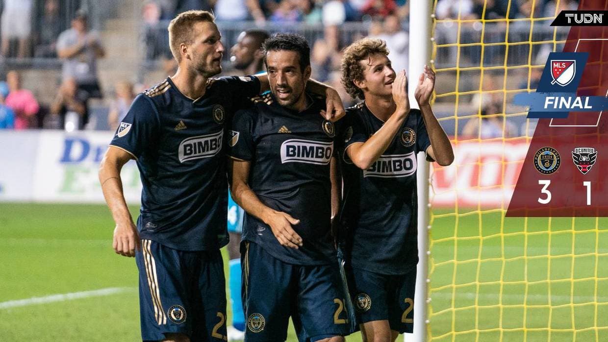 Philadelphia Union y Marco Fabián le pegan al DC United