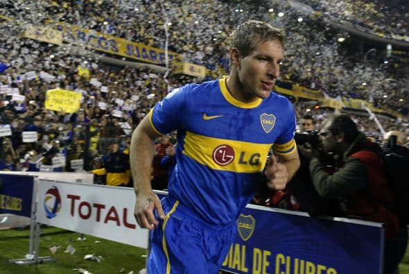 El otro gran momento que marcó la jornada fue la despedida de Martín Palermo de La Bombonera.