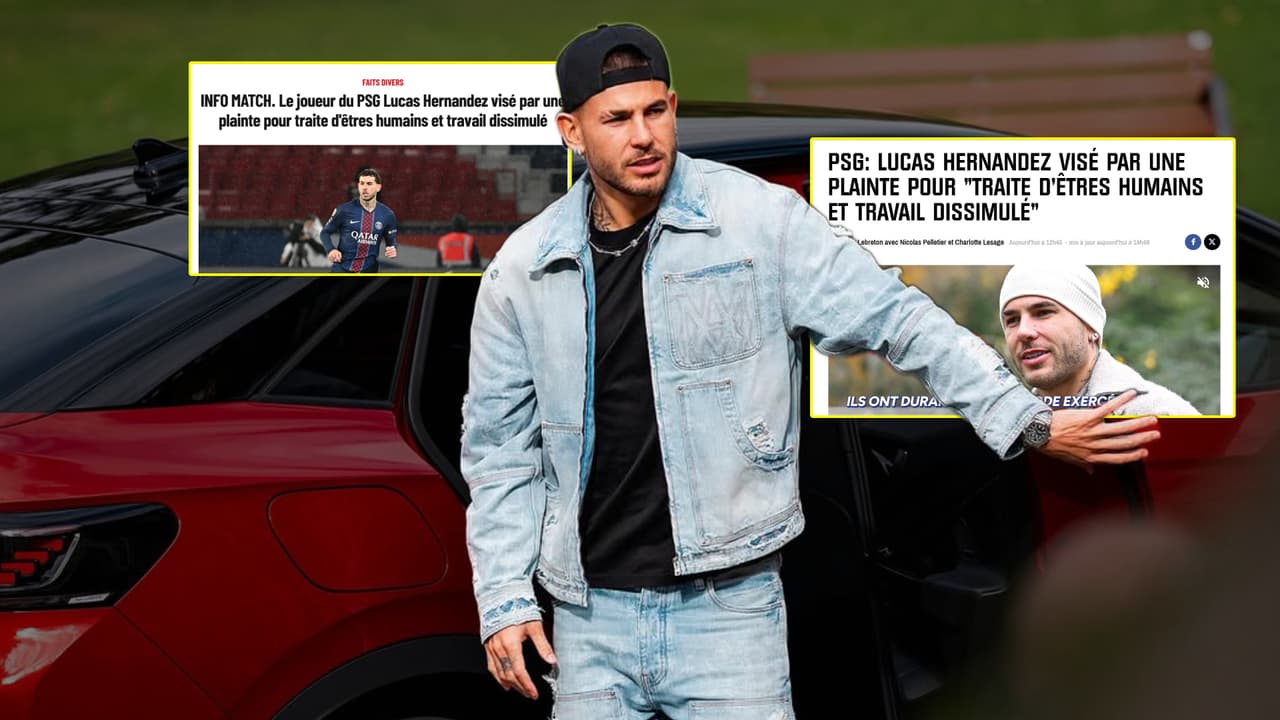 Lucas Hernandez es acusado de trata de personas y trabajo no declarado