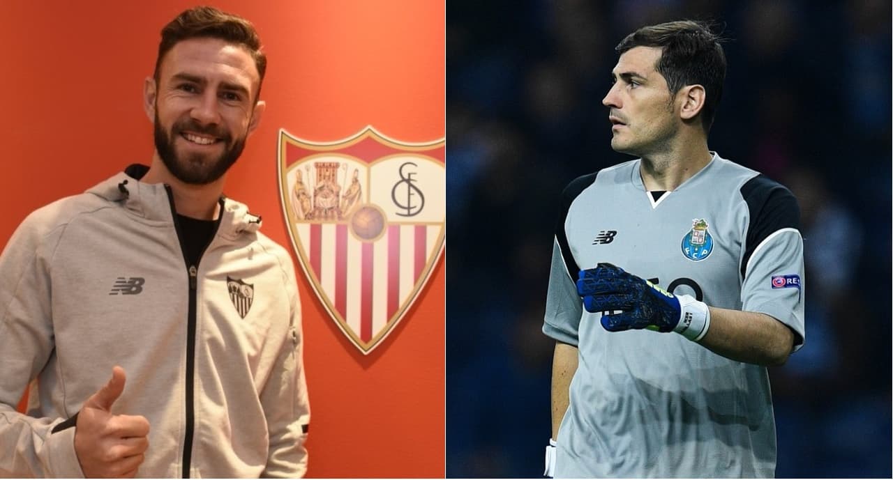Iker Casillas celebró el fichaje de Layún con el Sevilla