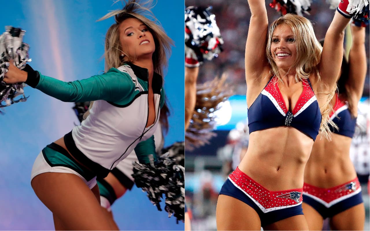 Mientras los equipos de Philadelphia Eagles y New England Patriots definirán el domingo 4 de febero en el Super Bowl cuál es el nuevo campeón de la NFL, sus porristas los apoyarán de manera incondicional. Pero ¿cuáles son más bellas?