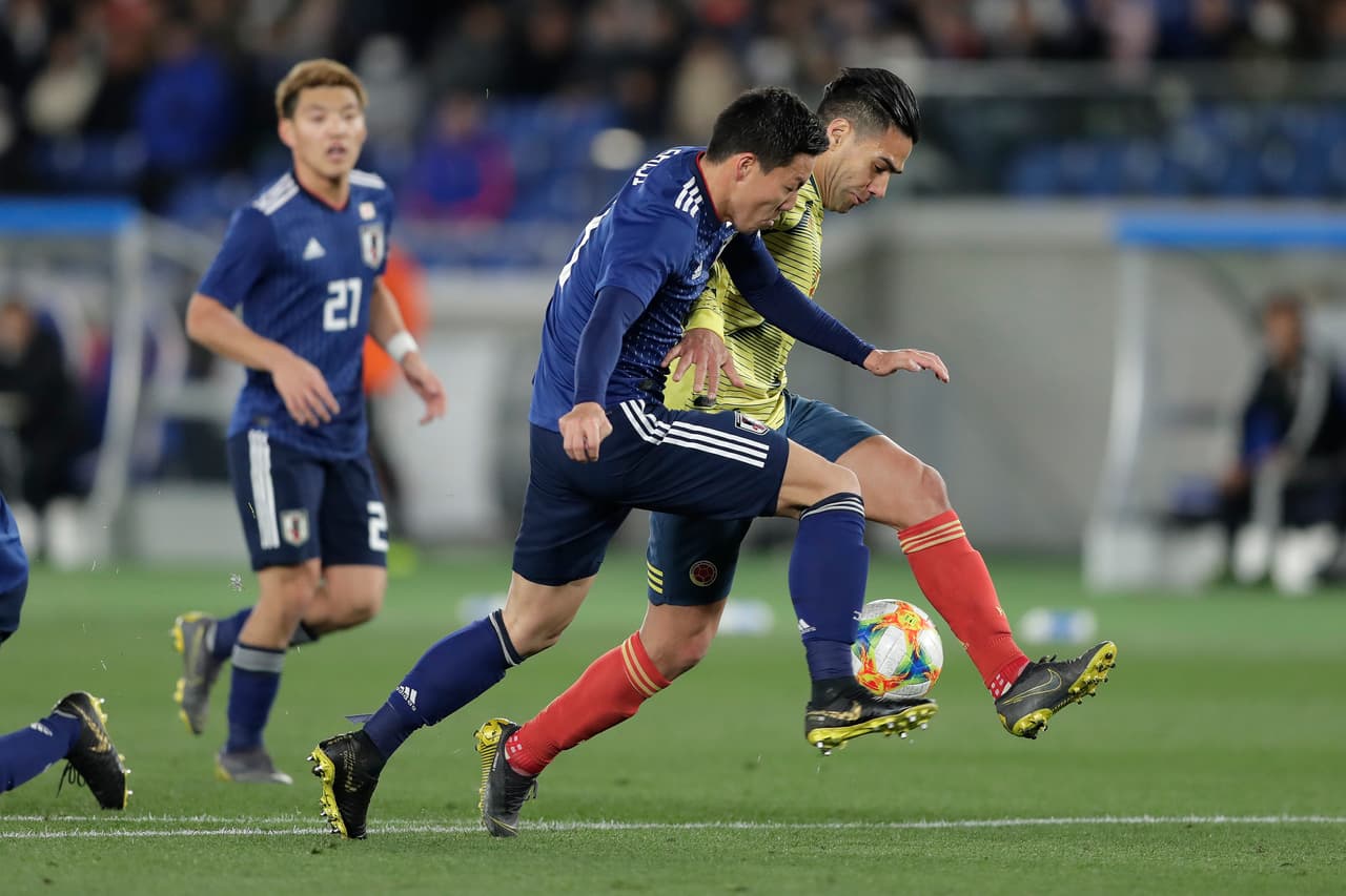 La anotación le dio ciertas ventajas al equipo de Queiroz, pero Japón tuvo una más para asustar.
