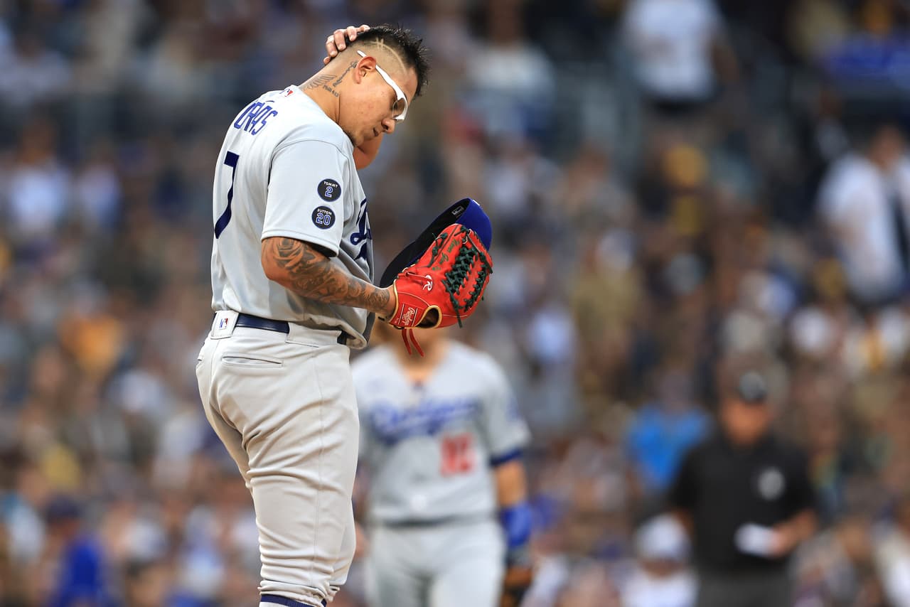 Julio Urías pierde tras recibir paliza de Padres con Dodgers