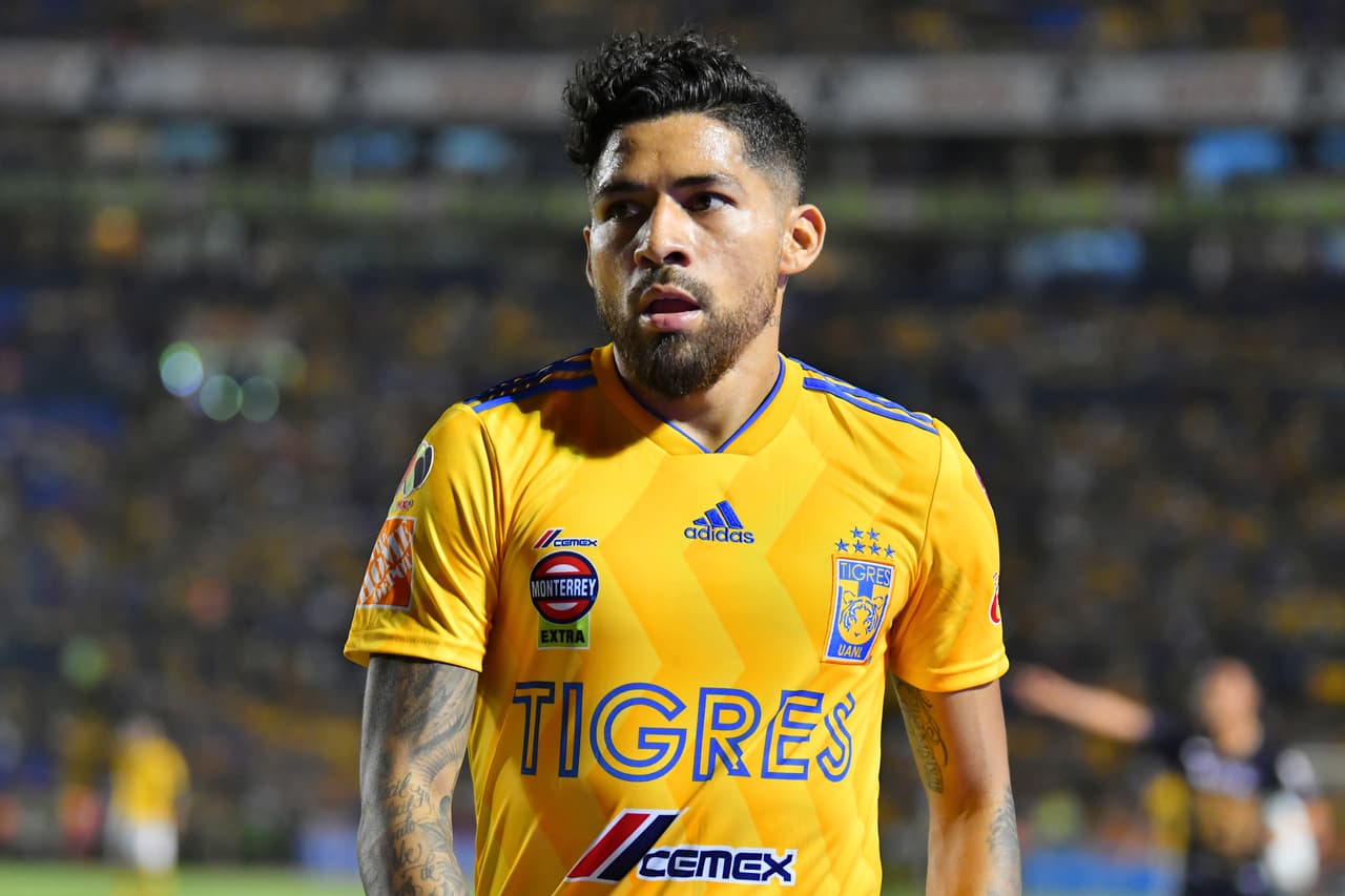Las lesiones han afectado el nivel de Javier Aquino que no ha podido tener la regularidad esperada con Tigres en este semestre.