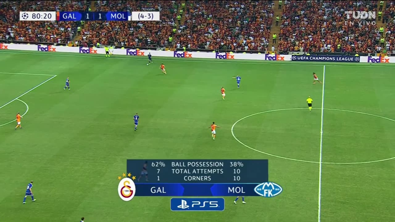 ¡GOL!  anota para Molde. Veton Berisha