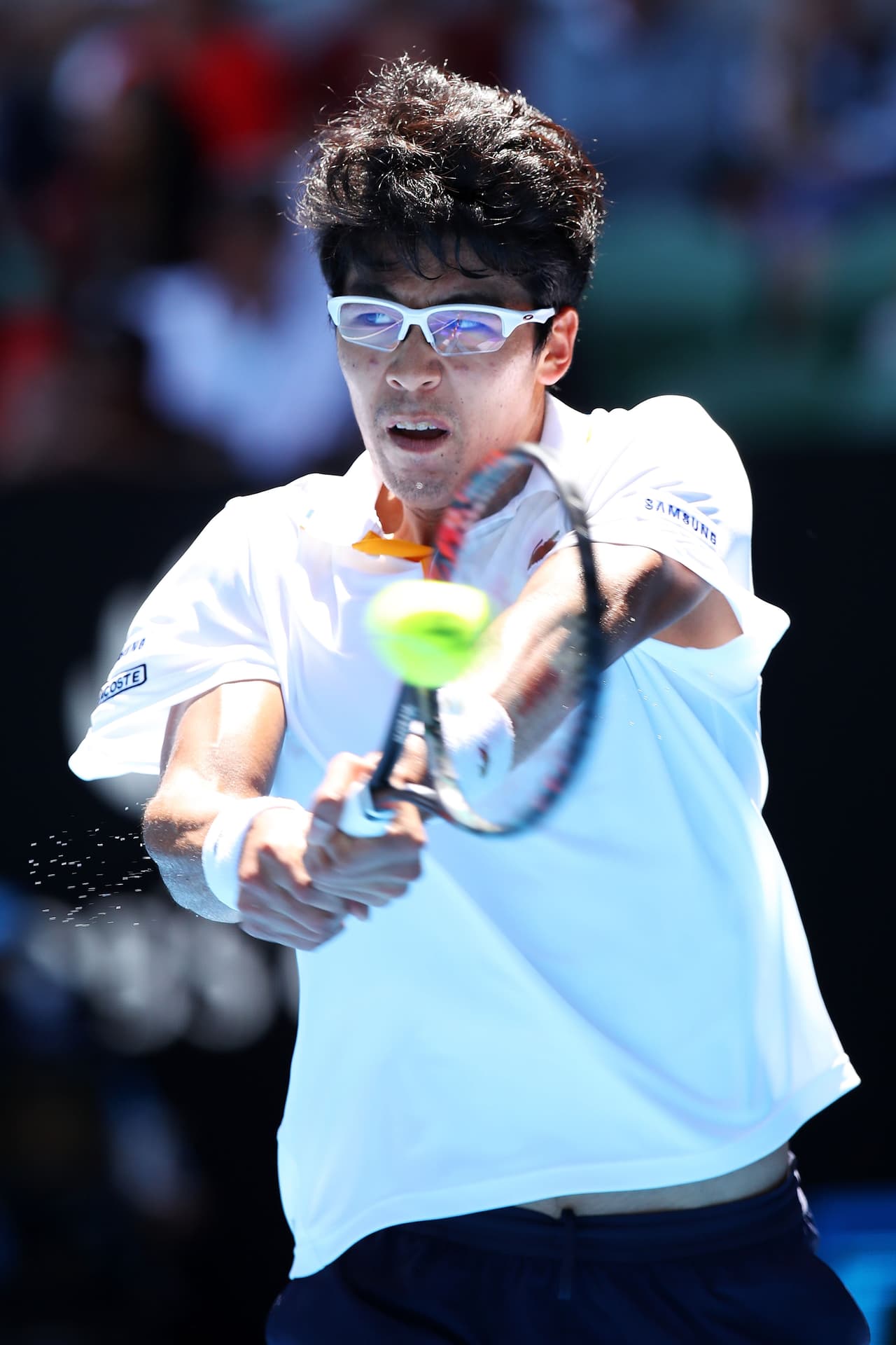 El coreano siempre estuvo por encima del marcador durante los tres sets, aunque para el segundo no pudo mantener la ventaja que tenía.