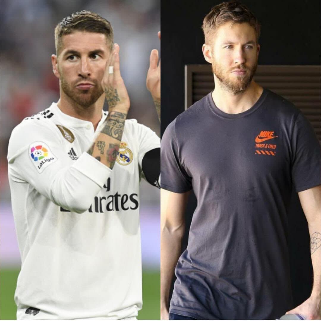 ¿Calvin Ramos? El jugador subió esta imagen dando a entender que tiene un parecido con el popular D.J. Calvin Harris.