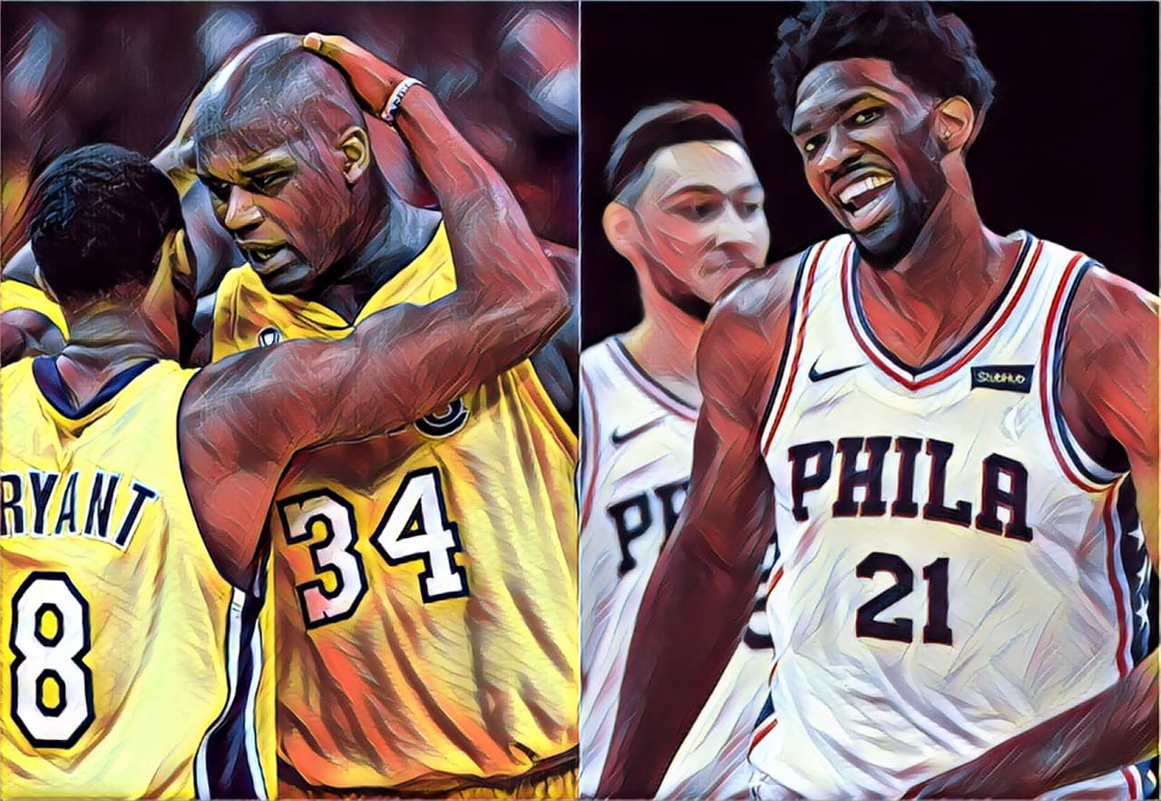 ¿Serán Embiid y Simmons los próximos Kobe y Shaq?