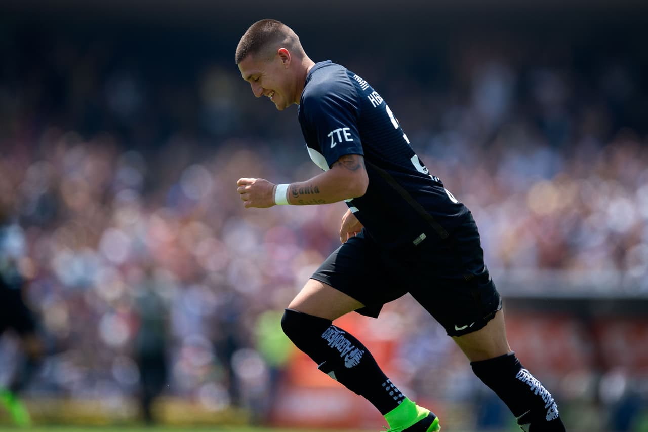Nicolás Castillo fue de lo poco rescatable para los Pumas este torneo. El delantero podría salir y Monterrey o el Villarreal español suenan como sus posibles destinos.