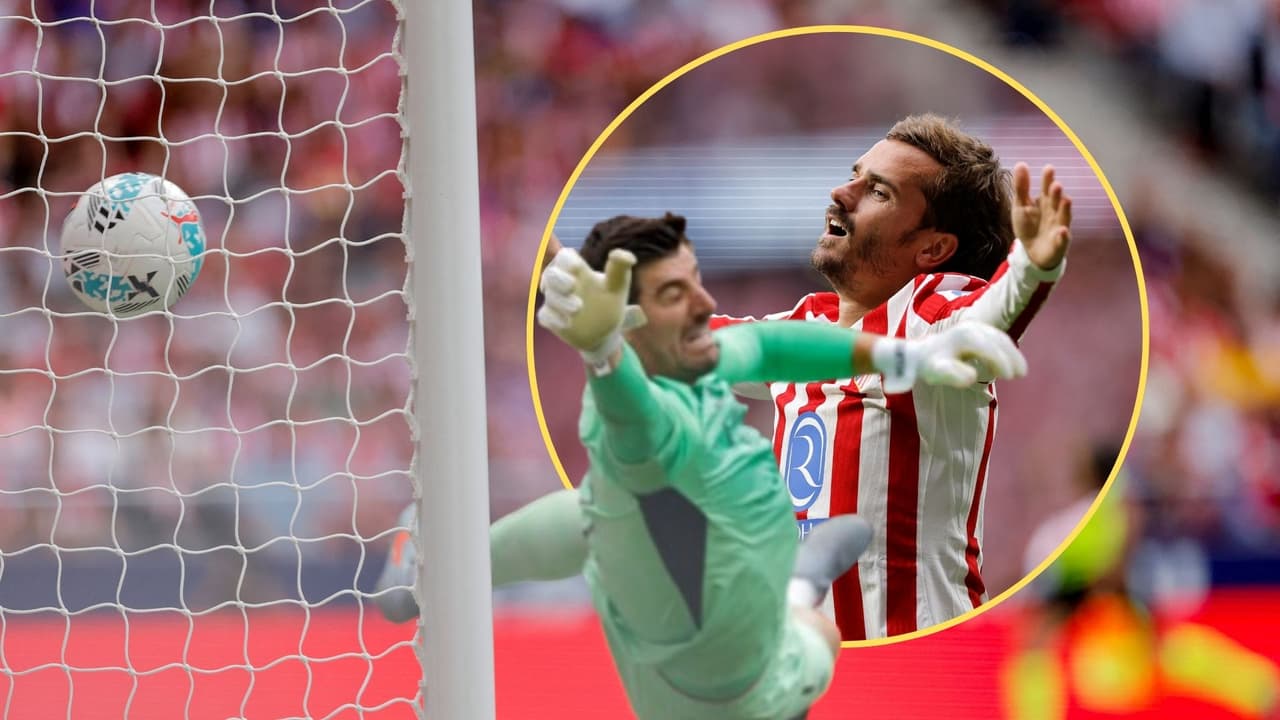 Atlético aplasta al Real Madrid y le quita el invicto en La Liga