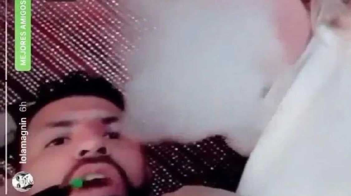 ¡Sanción a la vista! Video del ‘Kun’ Agüero fumando podría ocasionar castigo de Guardiola