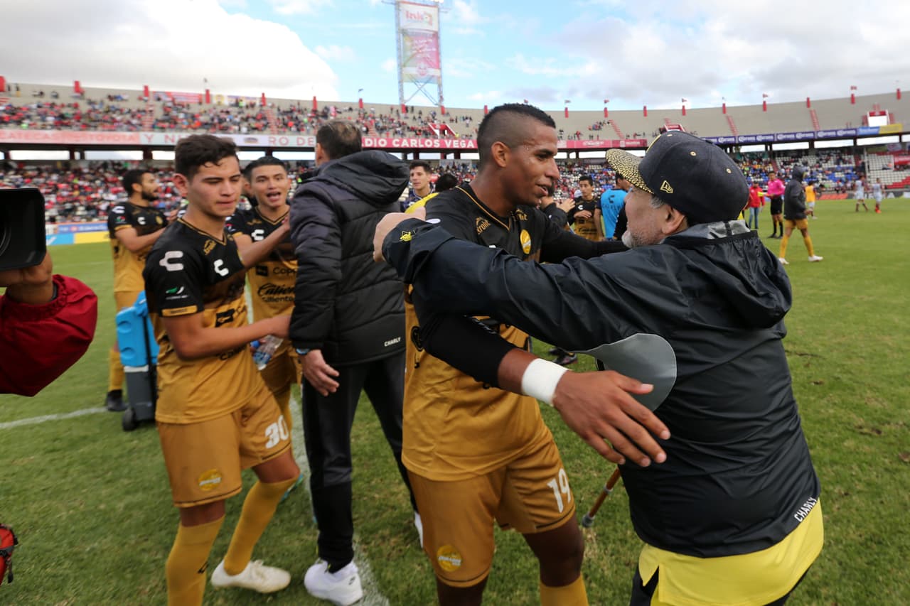 Esa convicción de Maradona ha sido clave para que los jugadores tengan la determinación que durante su carrera como jugador caracterizó al argentino.