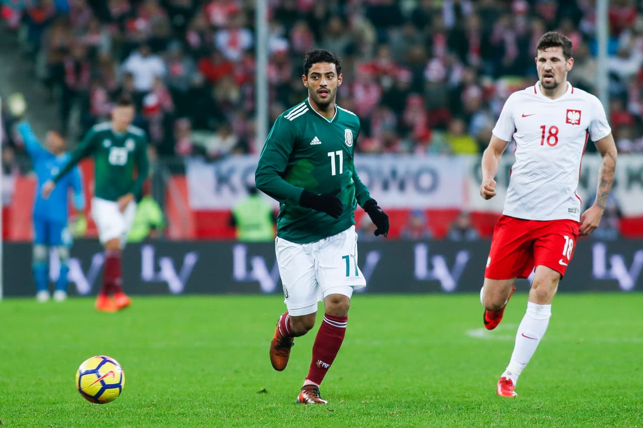 Carlos Vela ingresó de cambio y poco pudo hacer para ampliar el marcador. Tiene mucho por hacer antes de Rusia 2018 - 6
