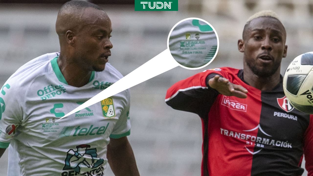 Stiven Barreiro usa playera de Leagues Cup ante Atlas