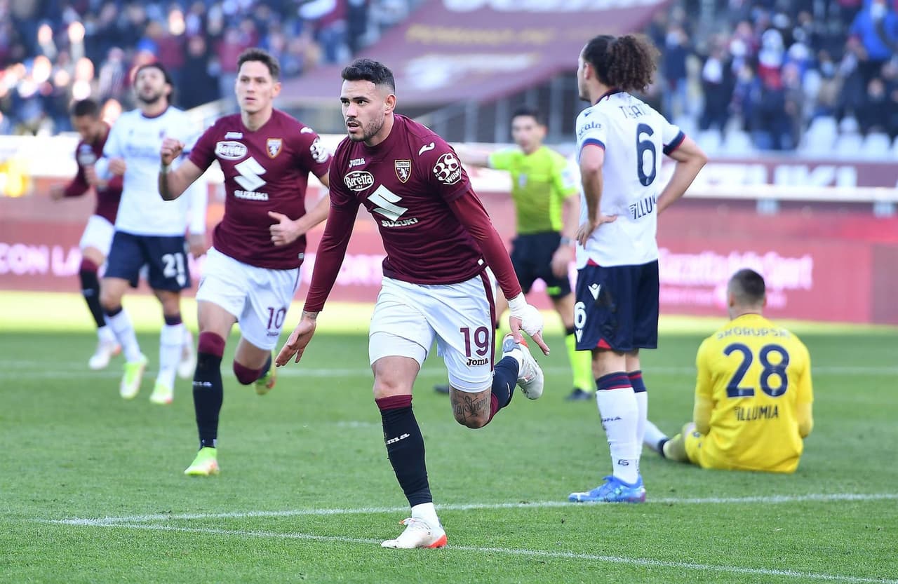 Torino se impone a Bologna 2 a 1 con goles del paraguayo Antonio Sanabria y autogol de Adama Soumaoro en la fecha 17 de la Serie A.